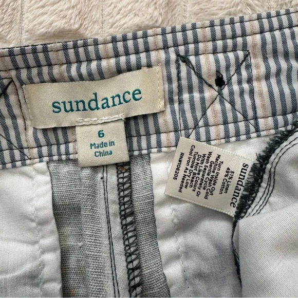 Sundance Teal Floral Cropped Pants - Picture 11 of 11